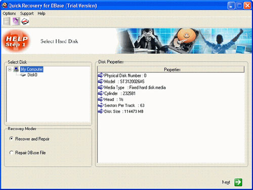 DBASE Recovery Software, .dbf File Repair