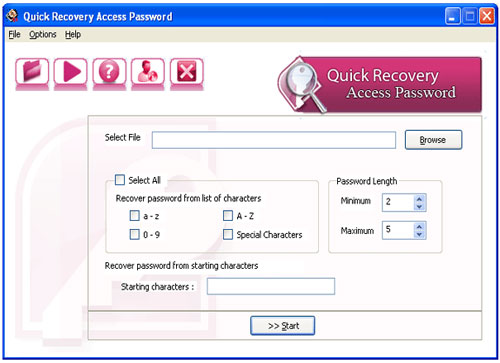 msaccess password recovery, Recover Password for Access